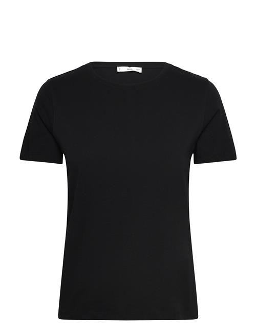 Short-Sleeved Cotton T-Shirt Mango Black