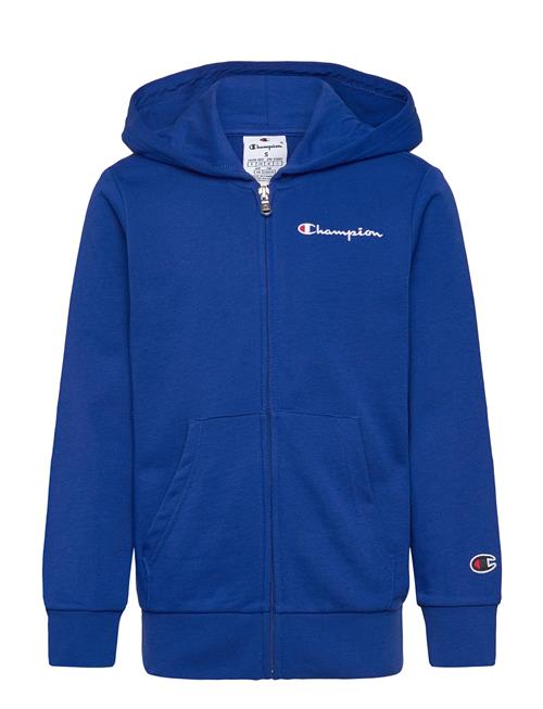 Full Zip Hoodie Sweatshirt Champion Blue