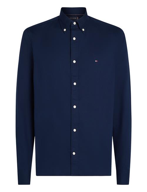 Flex Dobby Sf Shirt Tommy Hilfiger Navy