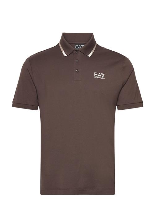 Polo Shirt EA7 Brown