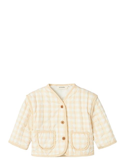 Nbflarose Ls Quilt Jacket Lil Lil'Atelier Cream