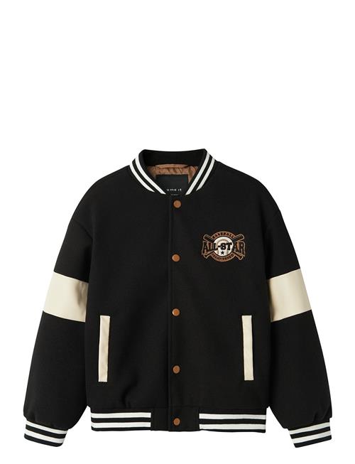 Nkmmikado Varsity Jacket Name It Black