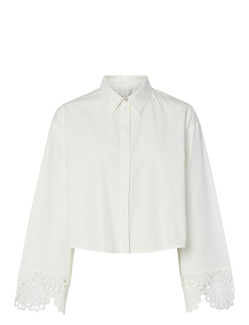 Yastrinity Ls Short Shirt S. YAS White