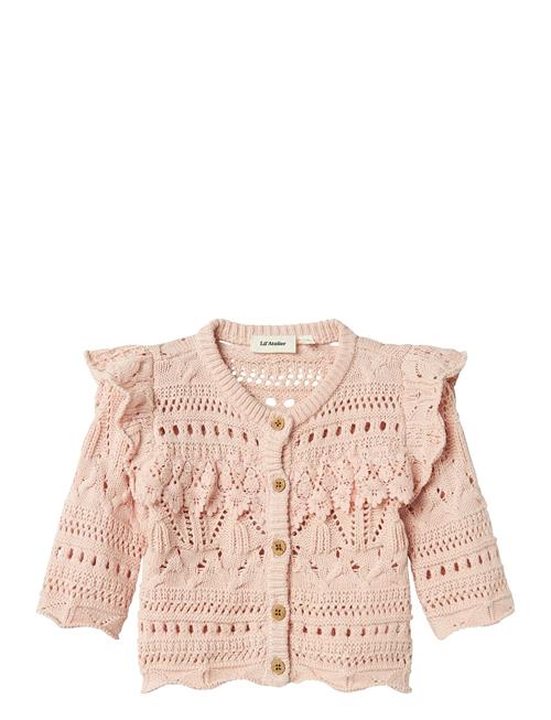 Nbfdamia Ls Knit Card Lil Lil'Atelier Pink