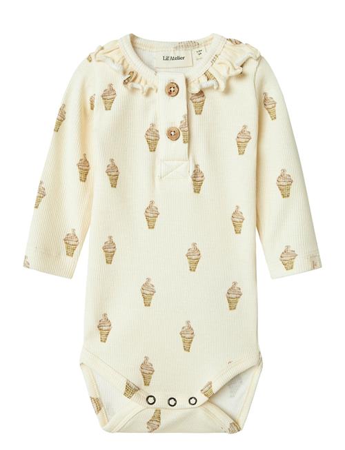 Nbfgavo Emo Ls Slim Body Lil Lil'Atelier Cream