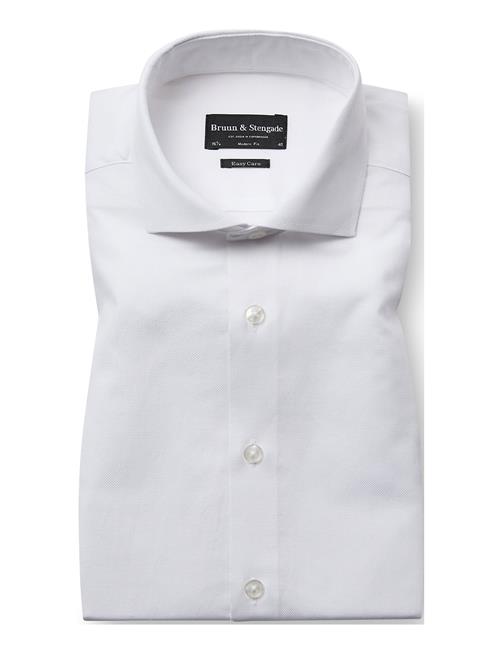 Bs Hanfmann Modern Fit Shirt Bruun & Stengade White