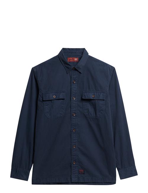 Military Ls Shirt Superdry Navy