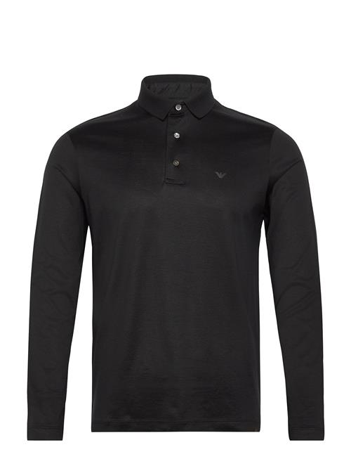 Polo Shirt Emporio Armani Black