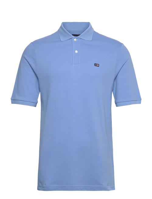 Pique Polo Shirt Lexington Clothing Blue