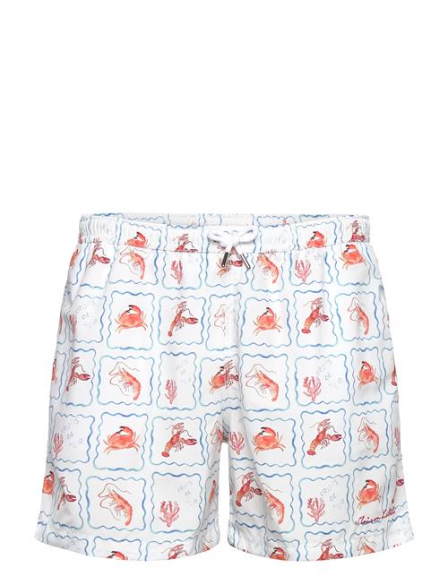 Maillot Lobster Maison Labiche Paris White
