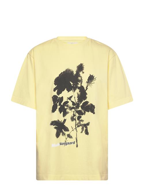 Cotton Jersey Dassel Tee Mads Nørgaard Yellow