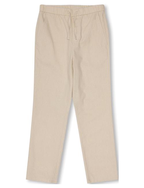 Osjlinus 0007 Cot Lin Pnt Noos ONLY & SONS Beige