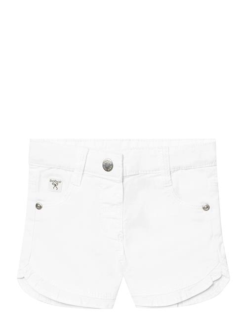 Stretch Gabardine Shorts Boboli White