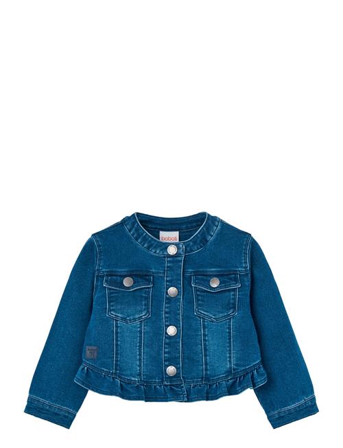 Denim Jacket Knit Boboli Blue