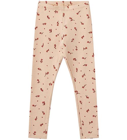 Wheat Leggings - Rib - Jules - Rose Water Flowers