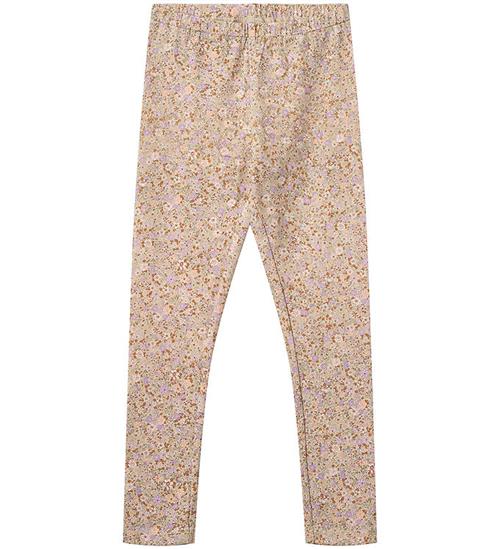 Wheat Leggings - Jules - Lilac Flower Meadow