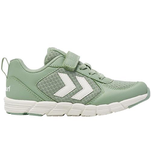 Hummel Sko - SPEED JR - Iceberg Green