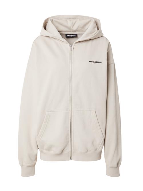 Pegador Sweatjakke 'Clarita'  beige / sort