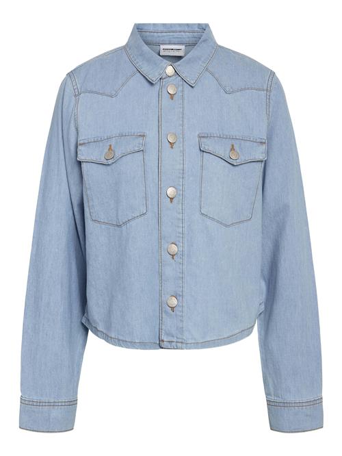 Noisy may Bluse 'NMSELVI'  blue denim