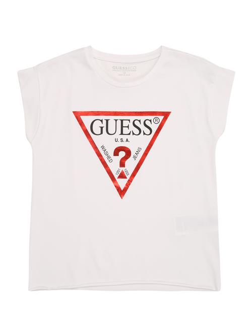 GUESS Bluser & t-shirts  brandrød / sort / hvid