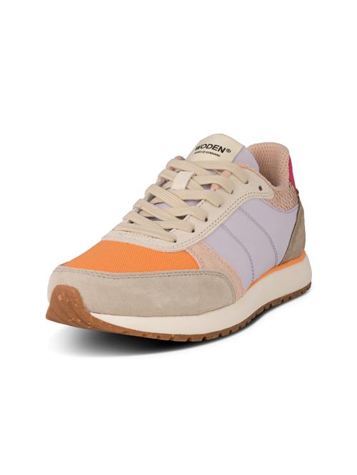 WODEN Sneaker low 'Ronja'  beige / lilla / orange / mørk pink