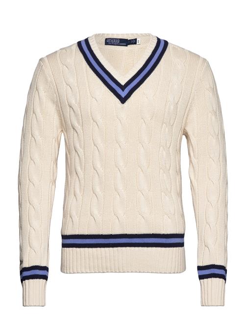 The Iconic Cricket Sweater Polo Ralph Lauren Cream