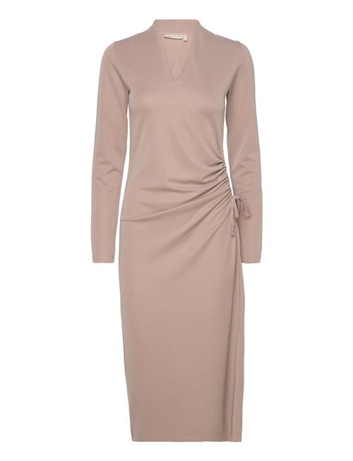 Grayseniw Wrap Dress InWear Beige