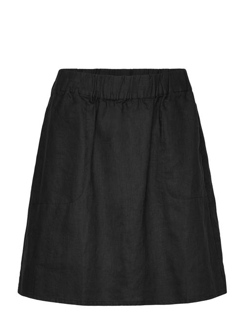 Linen Skirt Rosemunde Black