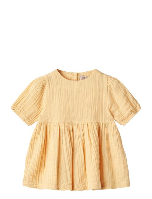 Dress S/S Imelda Wheat Yellow