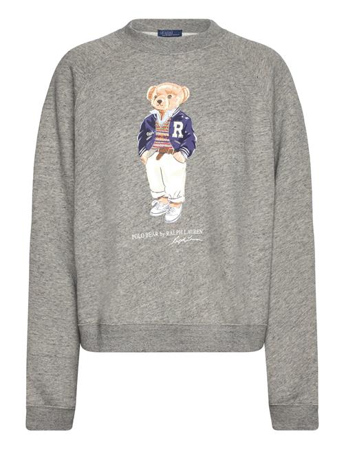 Polo Bear Over Fleece Crewneck Polo Ralph Lauren Grey