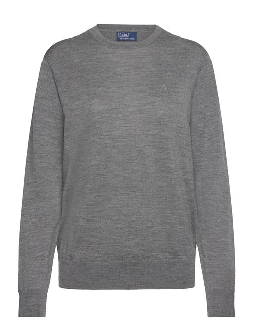 Wool Crewneck Sweater Polo Ralph Lauren Grey