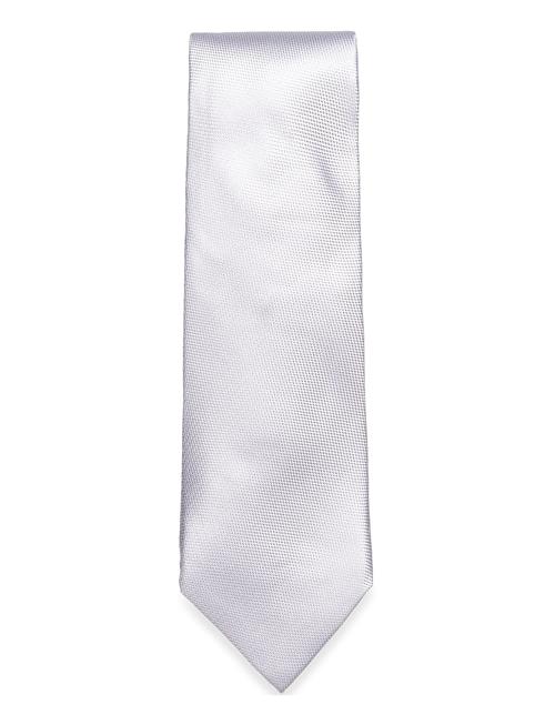 Solid Texture Tie Michael Kors Grey