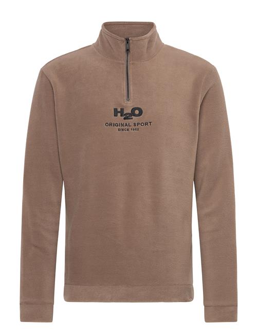 Blåvand Ii Fleece Half Zip H2O Beige