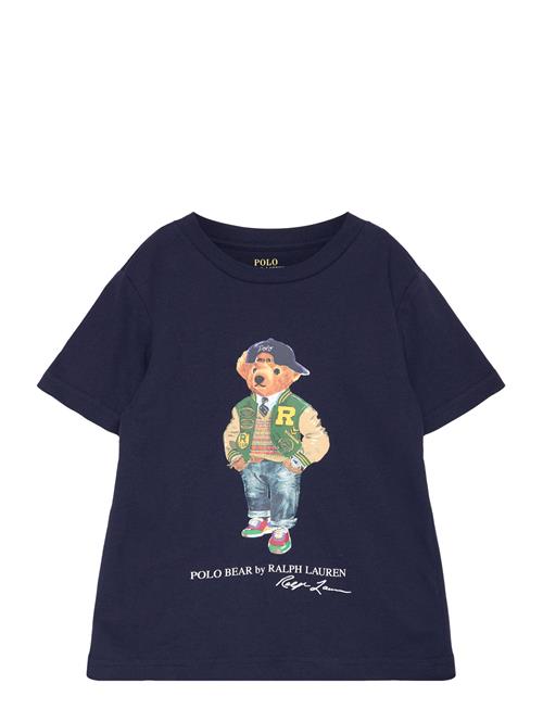 Polo Bear Cotton Jersey Tee Ralph Lauren Kids Navy