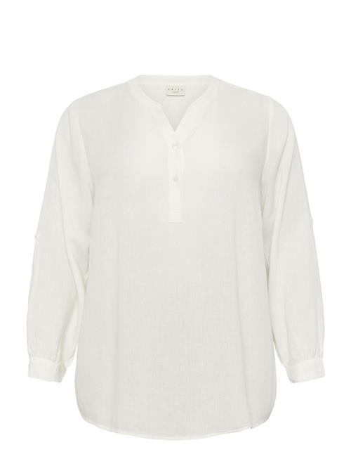 Kcmille Blouse Kaffe Curve White