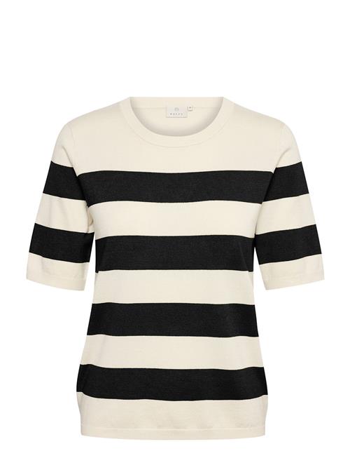 Kalizza Striped Knit Kaffe Cream