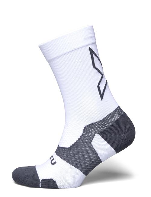 Vectr Light Cushion Crew Socks 2XU White