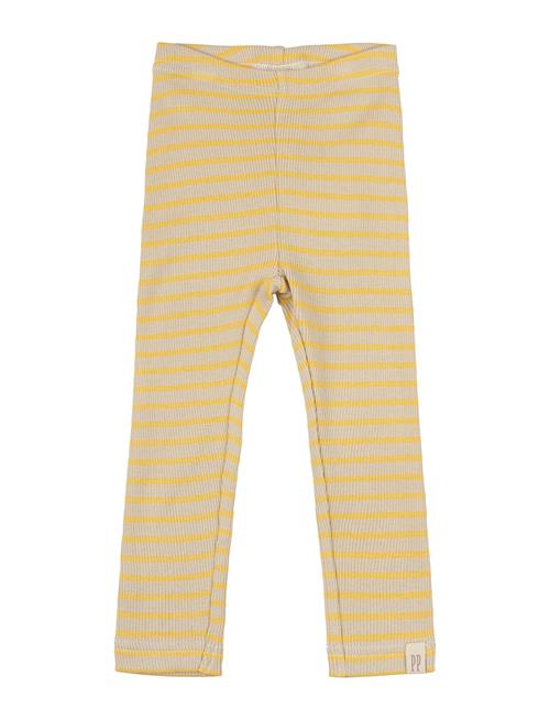 Legging Modal Striped Petit Piao Yellow