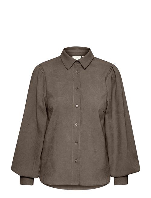 Kahermine Shirt Kaffe Brown