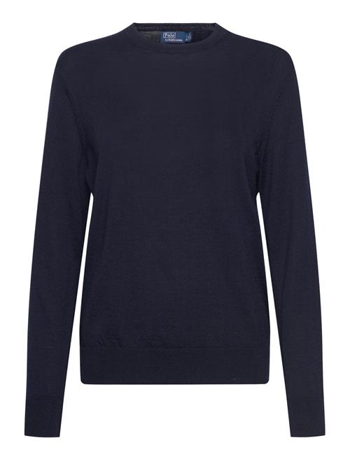 Wool Crewneck Sweater Polo Ralph Lauren Navy