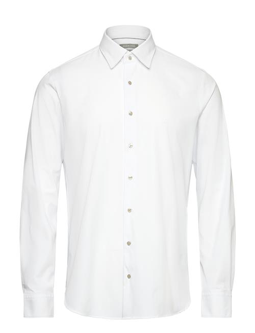 Performance Stretch Slim Shirt Michael Kors White