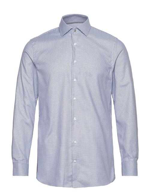 Basket Weave Dobby Slim Shirt Michael Kors Navy