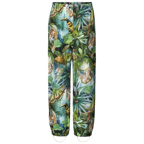 Molo Waits Rain Pants Jungle Life | Grønn | 110/116 cm