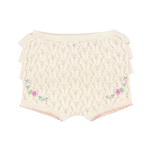 Konges Sløjd Rosier Strikkede Bloomers Cream Off White |  | 3 months