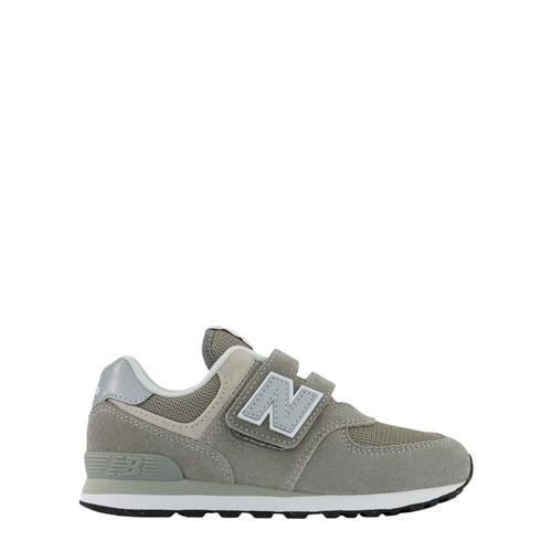 New Balance 574 Sneakere Med Velcrostrop Grå | Grå | 28 EU