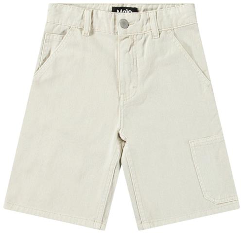 Se Molo Archie Woven Pants White Noise 140 cm  Hvid  140 cm  mand ved Babyshop