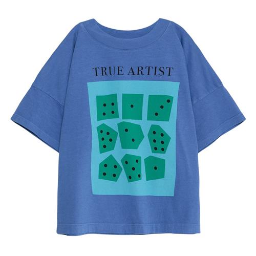 True Artist Jocs D'estiu T-shirt Blue 8-9 Y  Blå  8-9 år  Unisex
