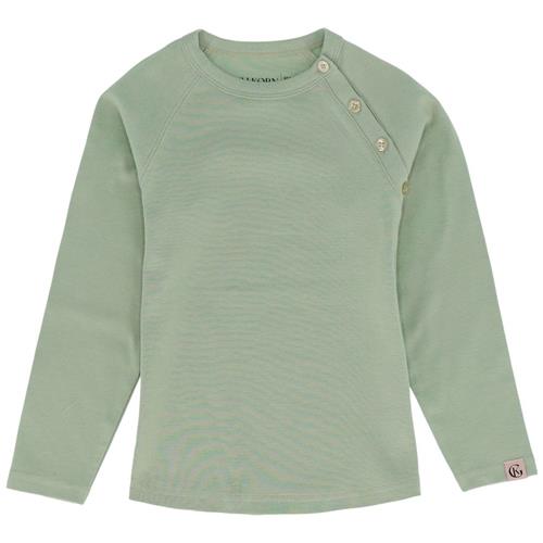 Gullkorn Design Villvette Sweater Green Fog | Grønn | 86 cm