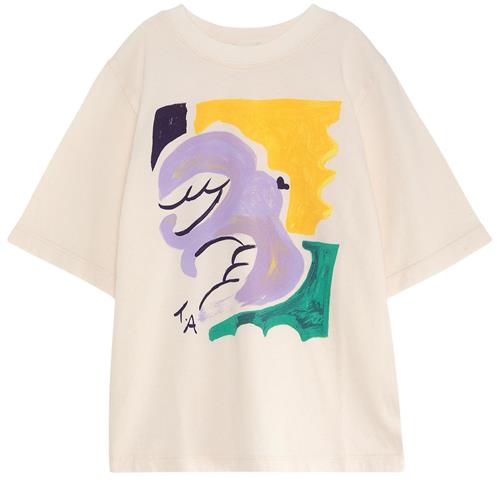 True Artist Nº05 T-shirt Ivory White 12-13 Y  Hvid  12-13 år  Unisex