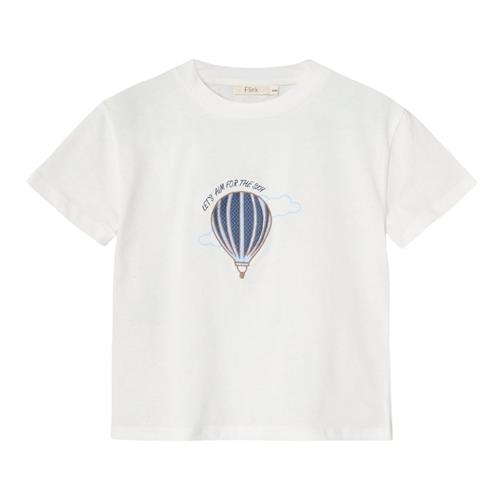 Fliink Sommer Balloon T-Shirt Cloud Dancer | Hvid | 2 years